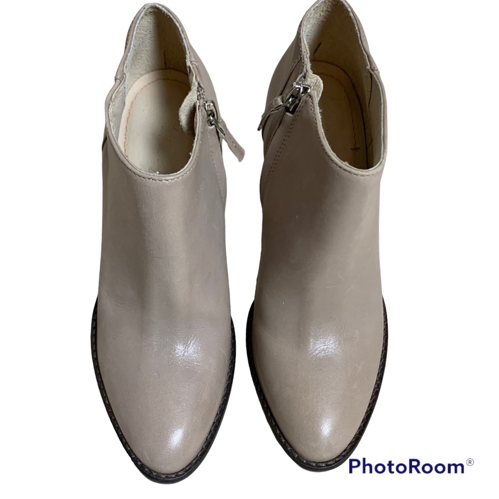 Elizabeth and James Taupe Ankle Boots - Picture 3 of 5